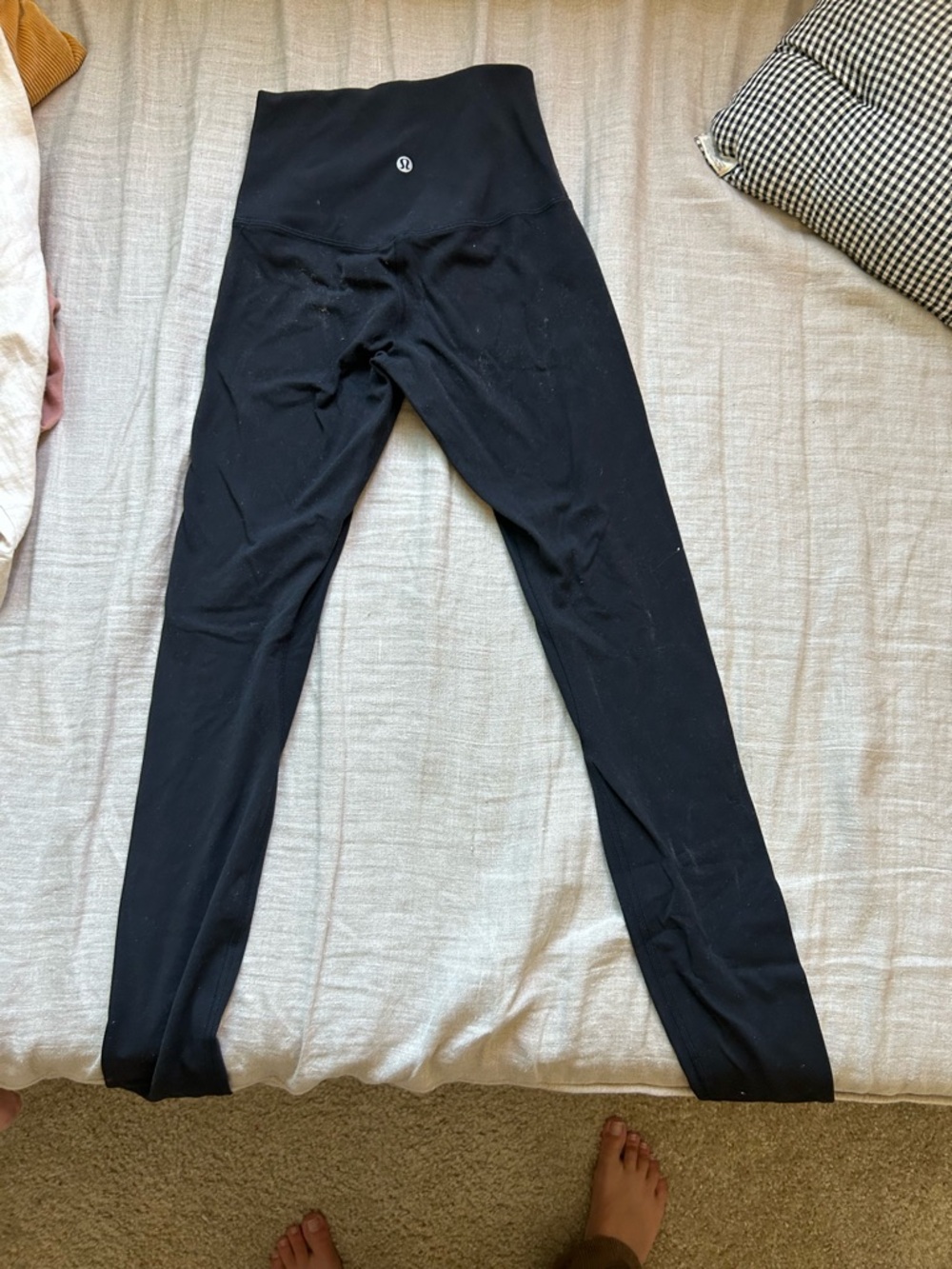 lululemon athletica Black Girls' High-Waist Leggings